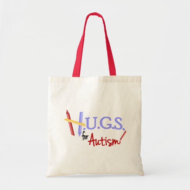 H.U.G.S. for Autism Tote Bag (Front)