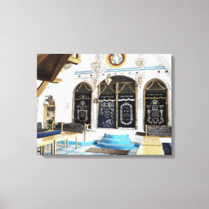 Ha-Ari Sepahrdi Shul - Tzfat Canvas Print