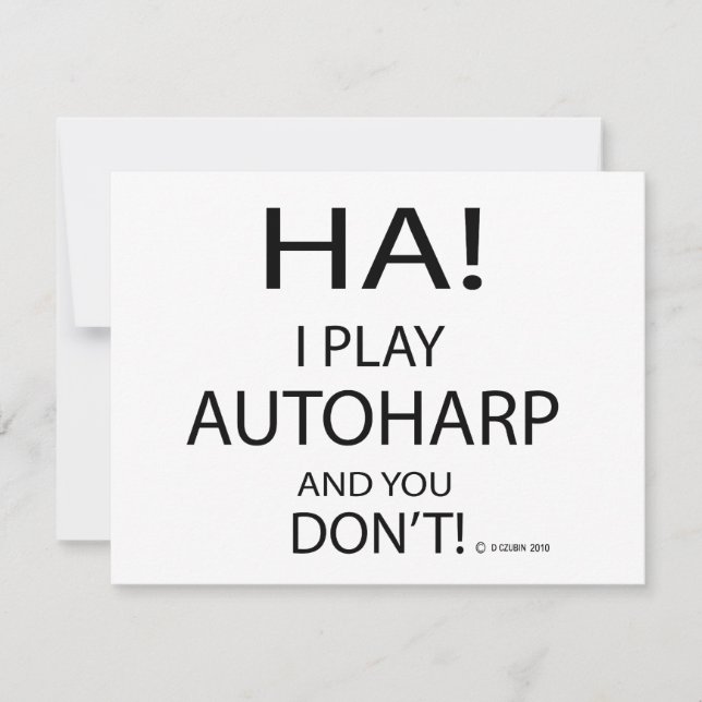 Ha Autoharp (Front)