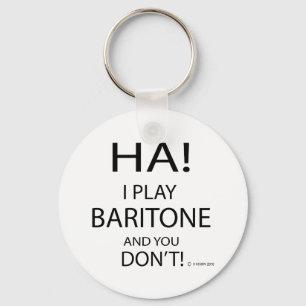 Ha Baritone Key Ring