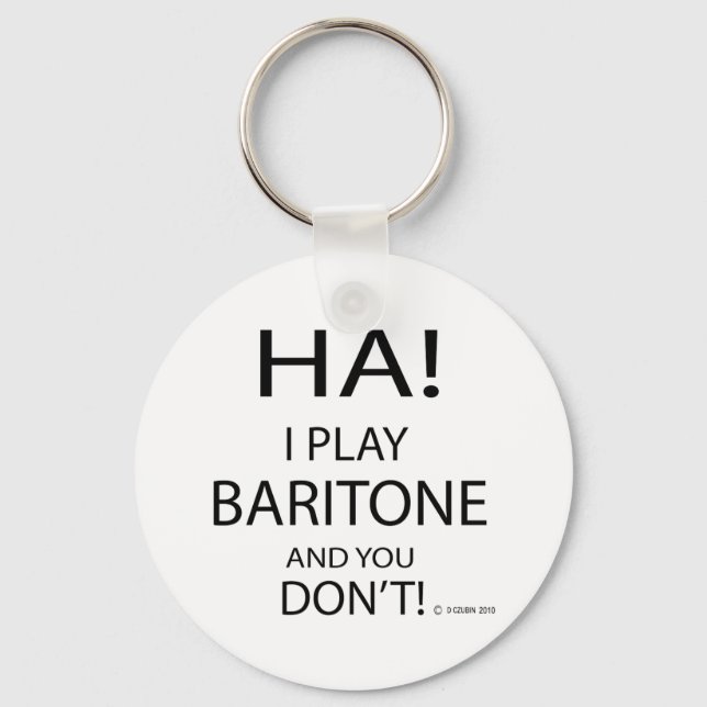 Ha Baritone Key Ring (Front)