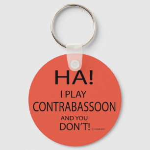 Ha Contrabassoon Key Ring