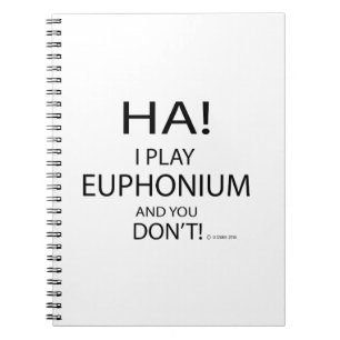 Ha Euphonium Notebook