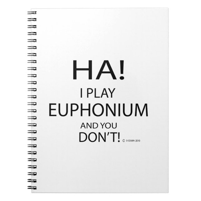 Ha Euphonium Notebook (Front)