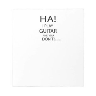 Ha Guitar Notepad