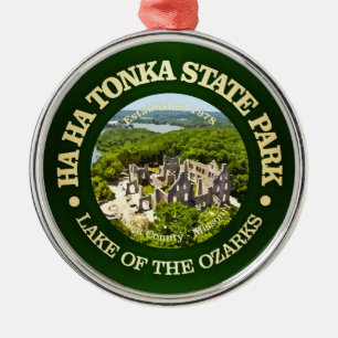 Ha Ha Tonka SP Metal Ornament