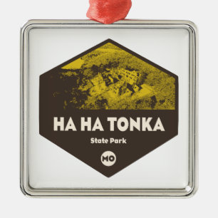 Ha Ha Tonka State Park Missouri Metal Ornament