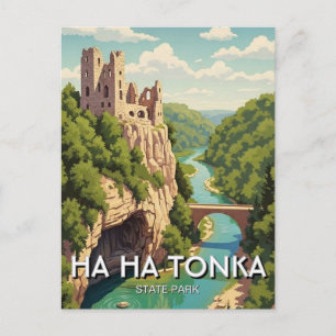 Ha Ha Tonka State Park Missouri Travel Postcard