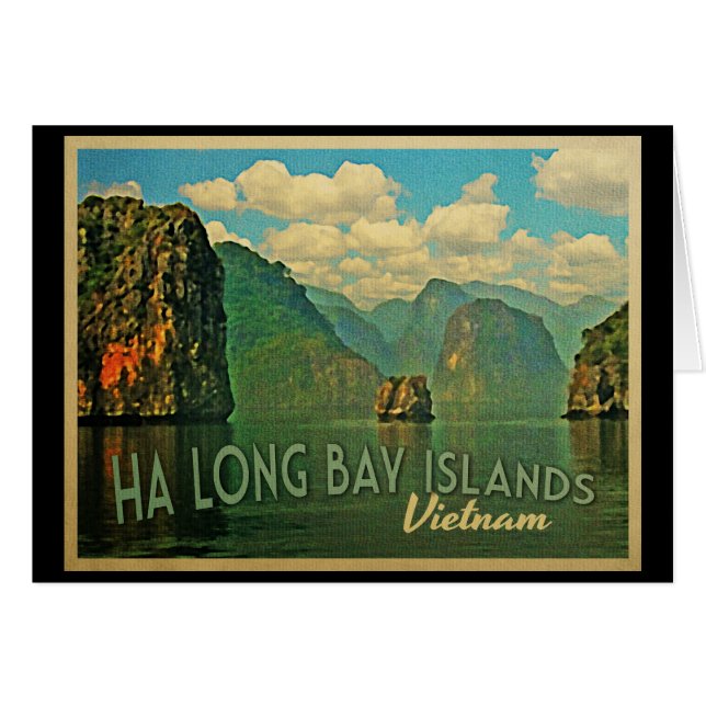Ha Long Bay Islands Vietnam (Front Horizontal)