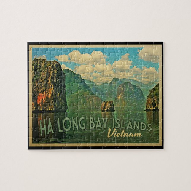 Ha Long Bay Islands Vietnam Jigsaw Puzzle (Horizontal)