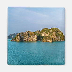 Ha Long Bay Limestone Islands – Vietnam Scenic Tra Magnet