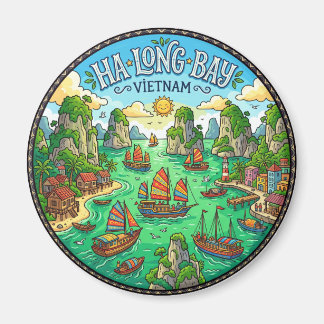 Ha Long Bay Vietnam Magnet