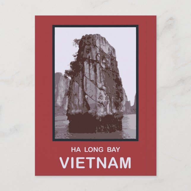 Ha Long Bay Vietnam Postcard (Front)