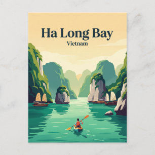 Ha Long Bay, Vietnam Postcard