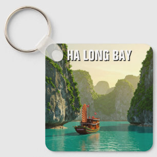 Ha Long Bay Vietnam Travel Key Ring