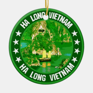 Ha Long                                            Ceramic Ornament