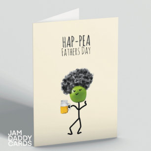 Ha- Pea Fathers Day Card