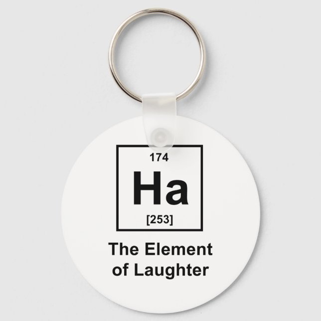 Ha, The Element of Laughter Key Ring (Front)