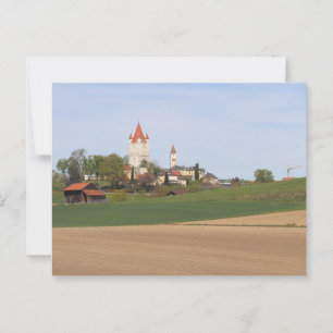 HAAGER MIT SCHLOSSTURM MIT ACKER VON ALTDORF POSTCARD