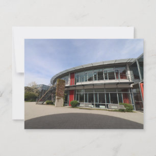 HAAGER REALSCHULE NEUES GEBÄUDE POSTCARD