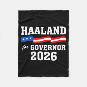 Haaland 2026 Deb Haaland For Governor Of New Mexic Fleece Blanket