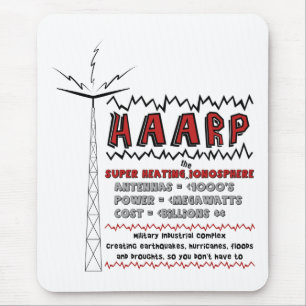 HAARP super heating the ionosphere mousepad