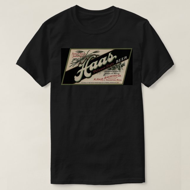 Haas Beer T T-Shirt (Design Front)