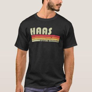 HAAS Surname Funny Retro Vintage 80S 90S Birthday T-Shirt