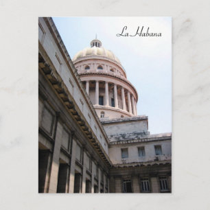 habana capitolio postcard