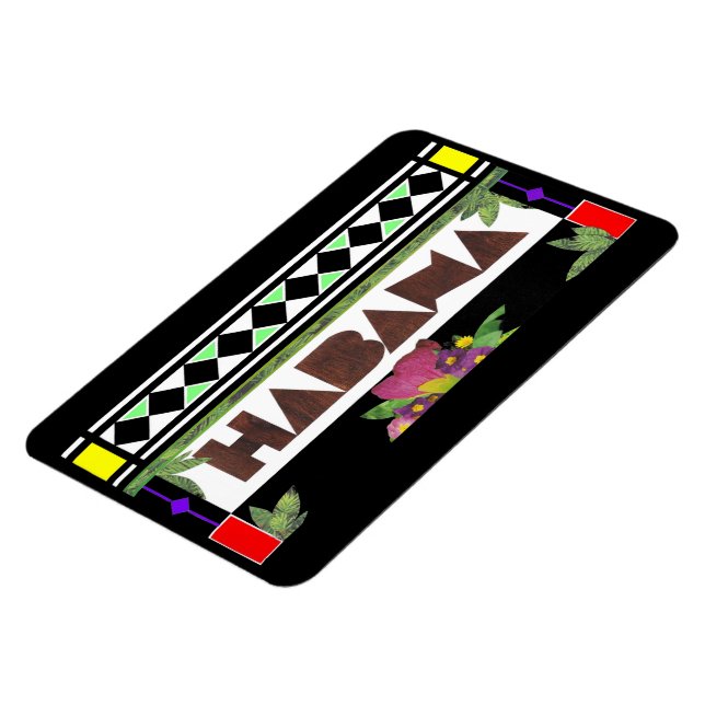 HABANA Stained Glass Impression Magnet (Left Side)