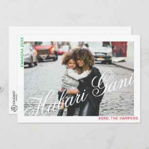 Habari Gani Kwanzaa Card