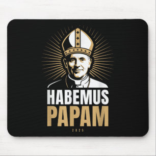 Habemus Papam 2025 Pope Election Rome Vatican Anno Mouse Pad