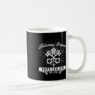 Habemus Papam Catholic Church New Pope Leo Xiv Coffee Mug
