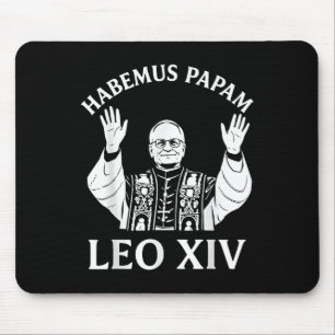 Habemus Papam Leo Xiv New Pope Catholic Church Ele Mouse Pad
