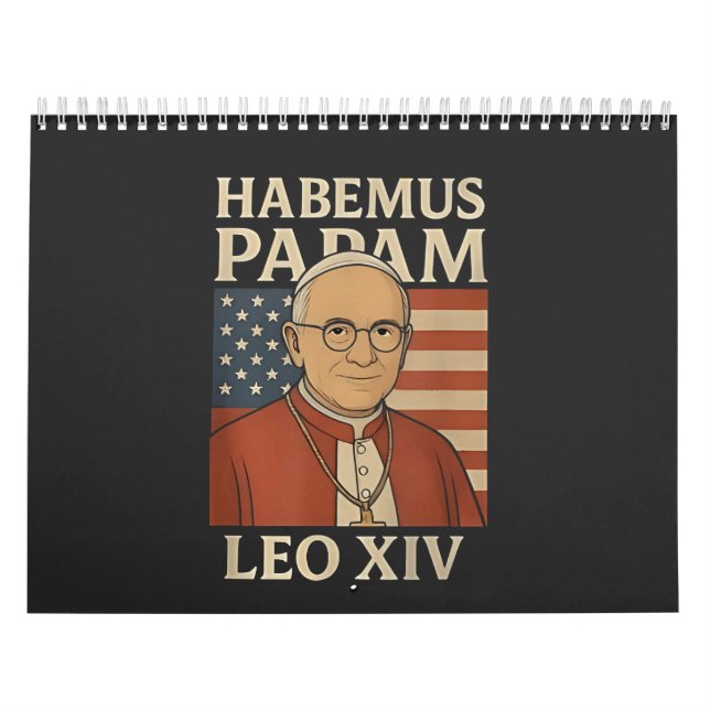 Habemus papam Pope Leo XIV Christian Church  Calendar (Cover)