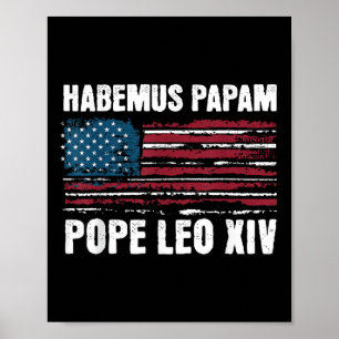 Habemus Papam, We Have A Pope 2025, Vatican Leo Xi Poster