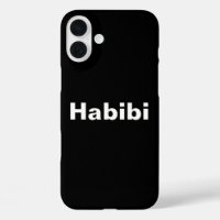 "Habibi" حبيبي one word minimalism