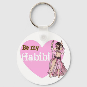Habibi belly dancer key ring