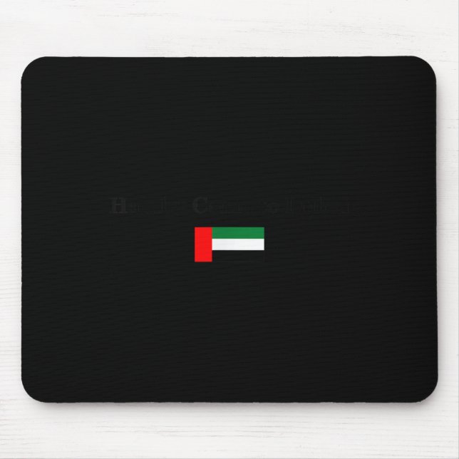 Habiby Come To Dubai, My Dear Come To Dubai Quotes Mouse Pad (Front)