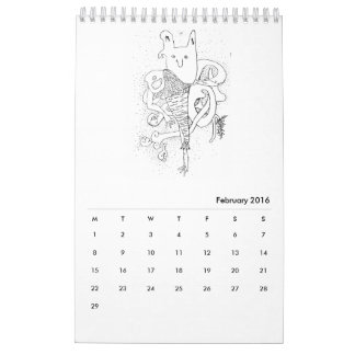 Habitual Creatures 2016 Calendar