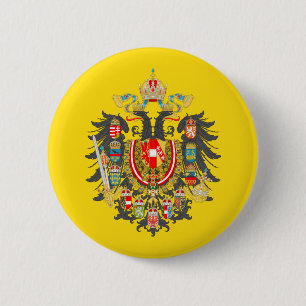 Habsburg Imperial Coat of Arms Button