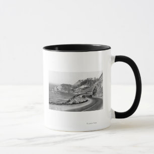 Hacenta Head Lighthouse and Oregon Coast Highway Mug