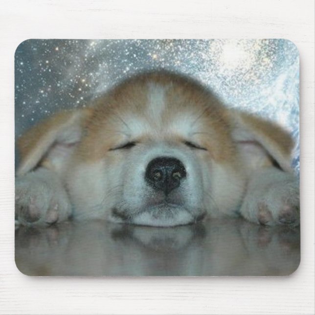 Hachiko Mouse Pad (Front)