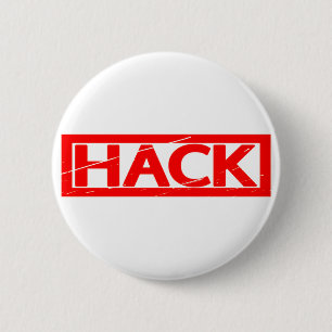 Hack Stamp 6 Cm Round Badge