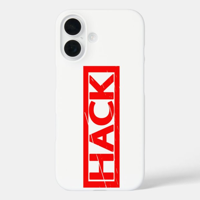 Hack Stamp Case-Mate iPhone Case (Back)