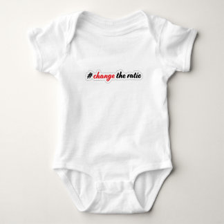 Hackbright Baby #changetheratio Baby Bodysuit