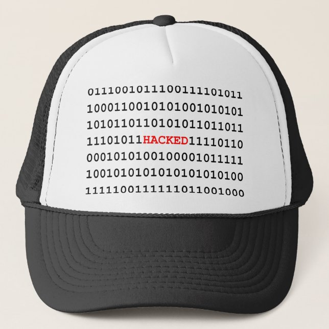 Hacked Code Trucker Hat (Front)