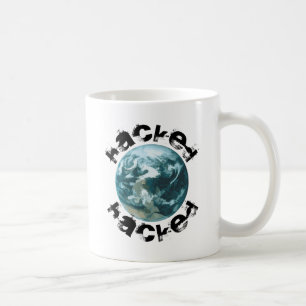 Hacked Planet Earth Coffee Mug