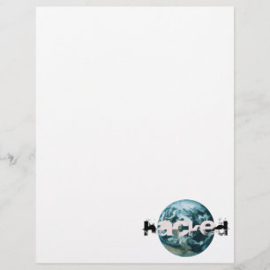 Hacked Planet Earth Custom Letterhead