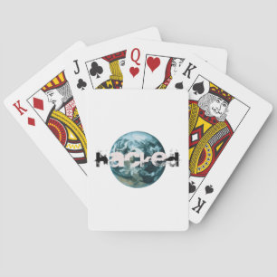Hacked Planet Earth Playing Cards